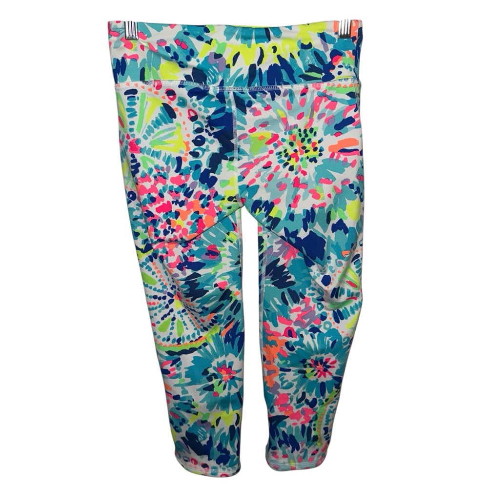 Lilly Pulitzer UPF 50+ Luxletic 21" Weekender Crop Legging Sz Small Style 25219 - Picture 3 of 8